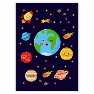 Universe Earth - Plakat
